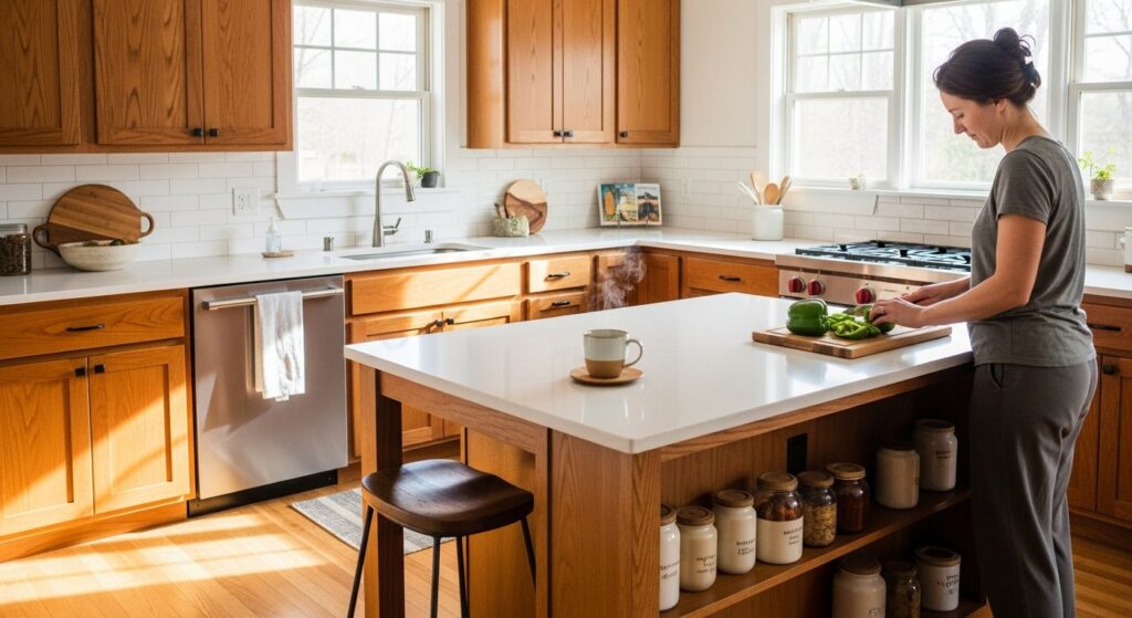 kitchen island ideas for small kitchens Arkansas