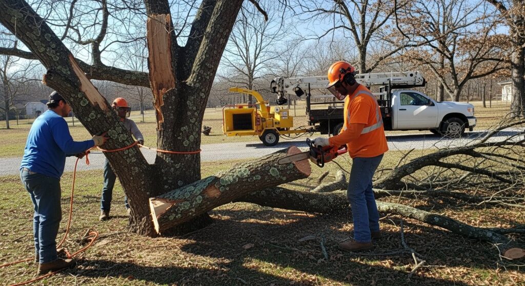 when to call professional tree removal Batesville