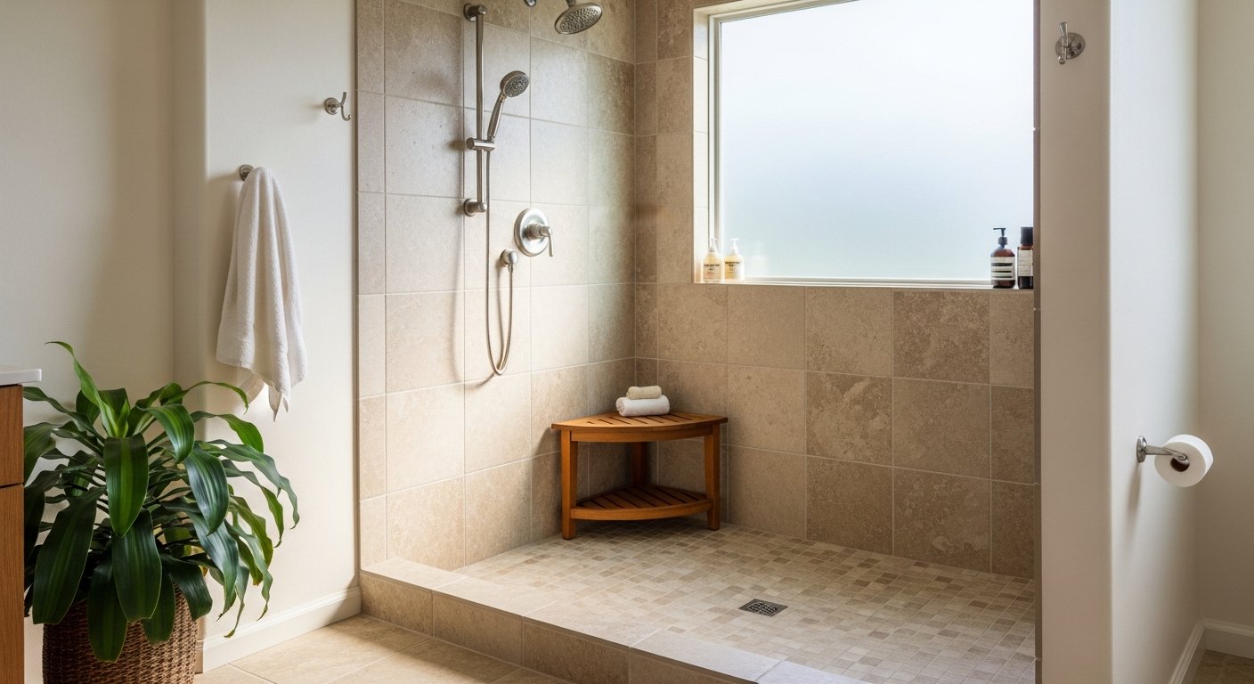 walk in shower design trends Arkansas 2025
