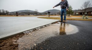 permeable concrete driveway Arkansas benefits