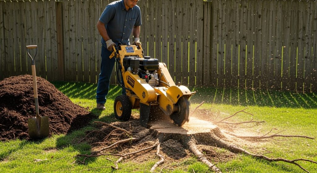 stump grinding benefits Batesville Arkansas