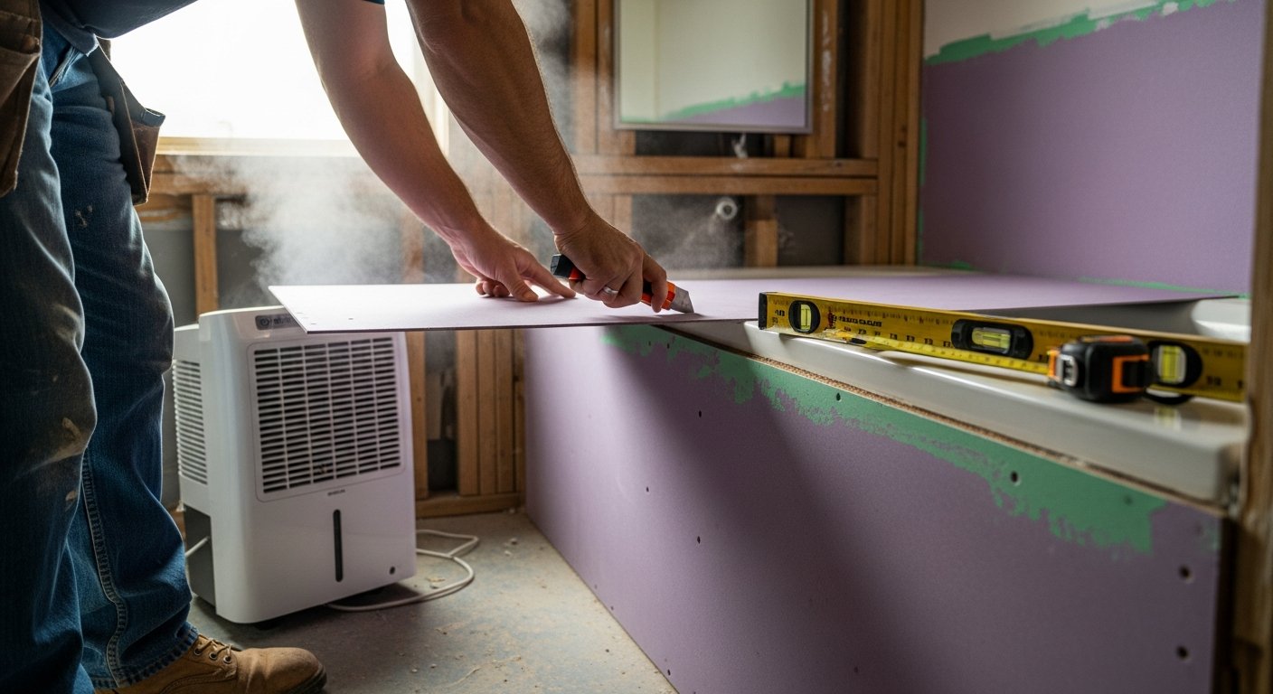 drywall moisture resistant bathroom Arkansas