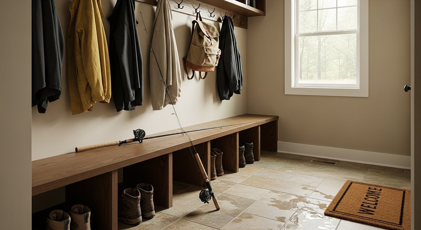mudroom addition ideas Arkansas homes
