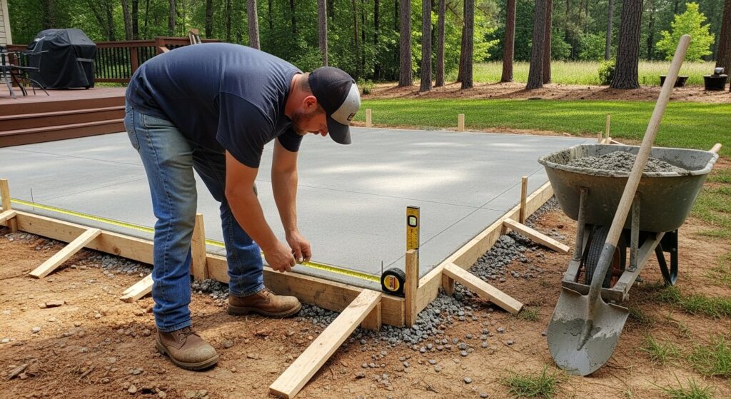 hot tub concrete pad requirements Arkansas