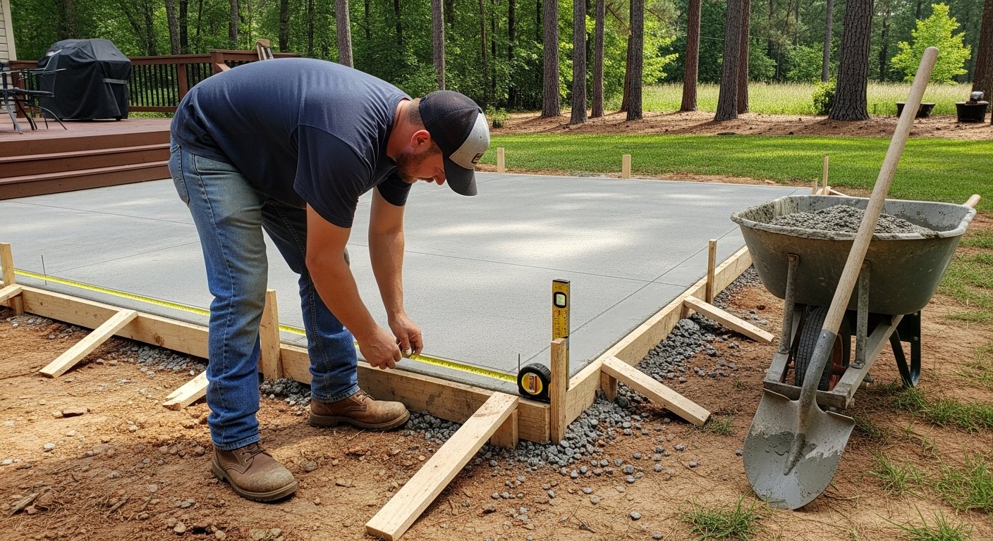 hot tub concrete pad requirements Arkansas