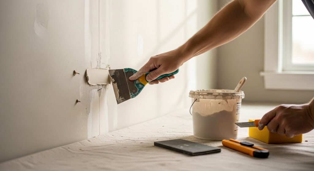 DIY drywall repair techniques Batesville Arkansas