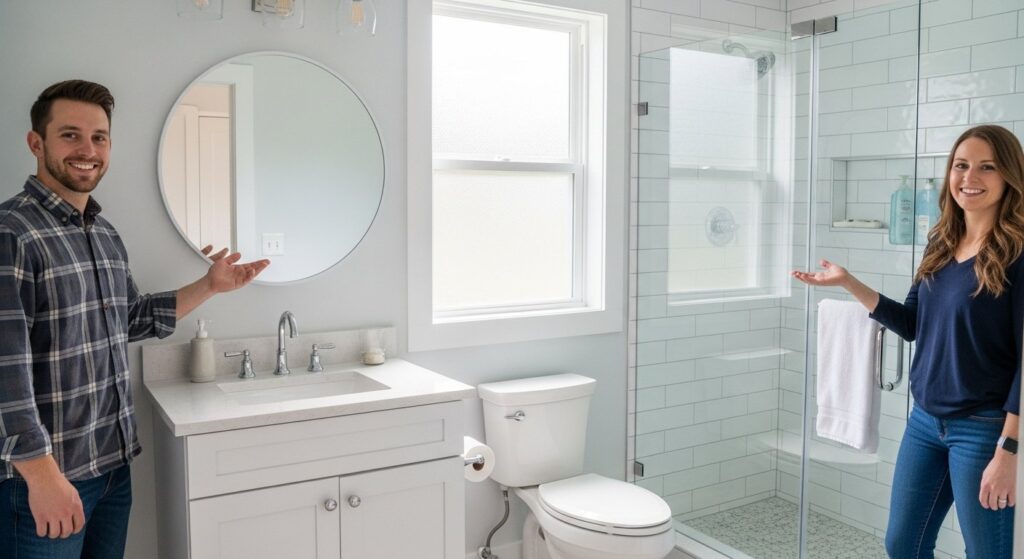 small bathroom remodel fixtures layouts Batesville