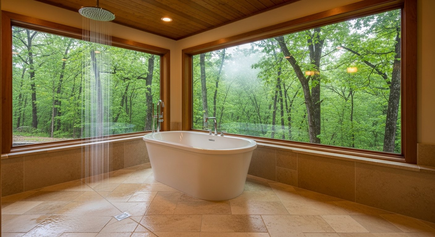 master bathroom luxury design trends Batesville Arkansas