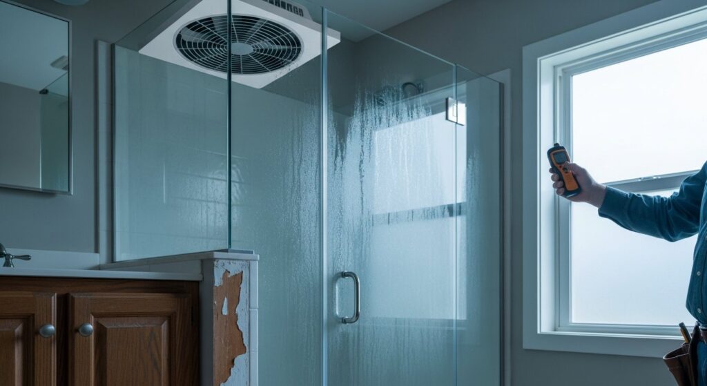 bathroom ventilation system moisture control Arkansas