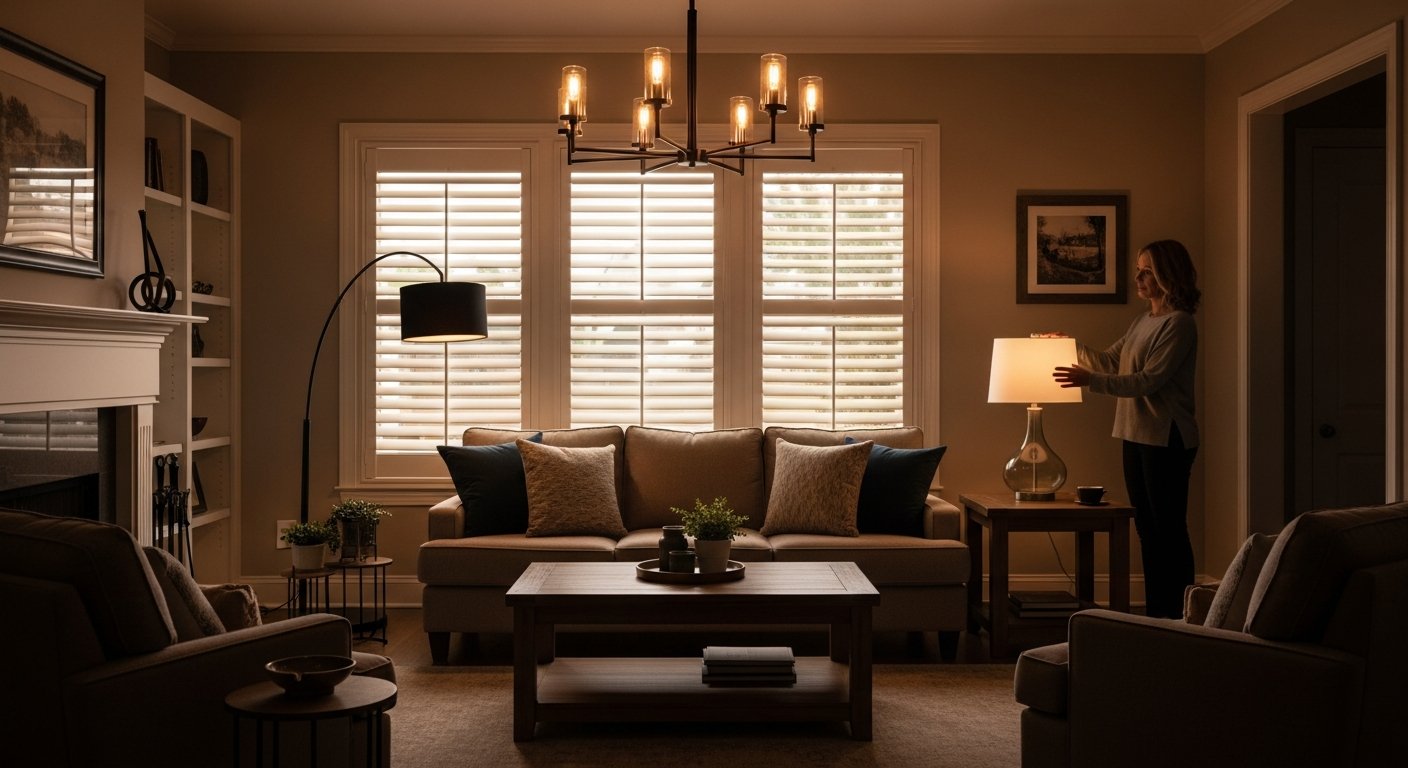 living room lighting ideas brighten space Searcy Arkansas