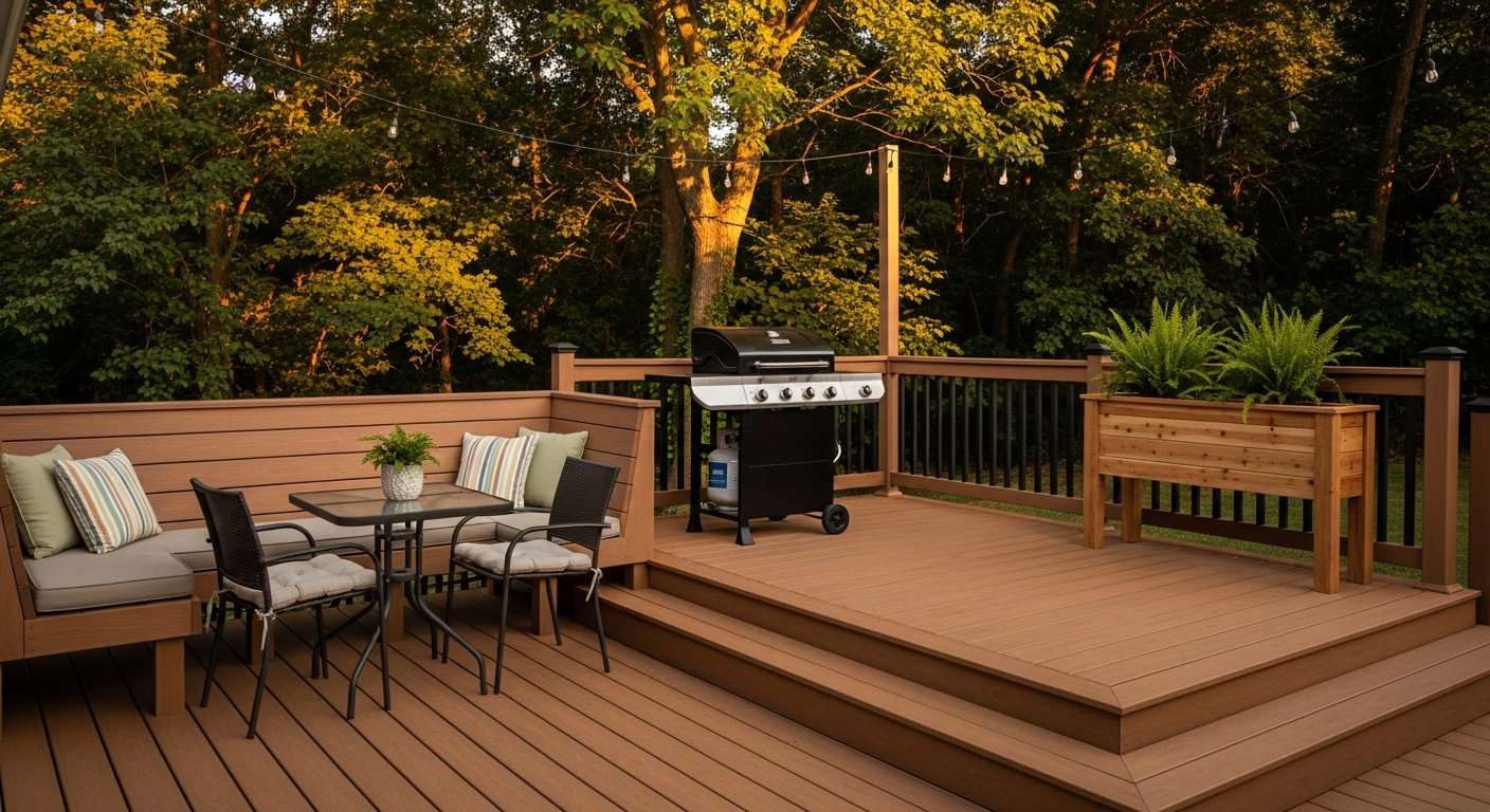 small deck design ideas Batesville backyards