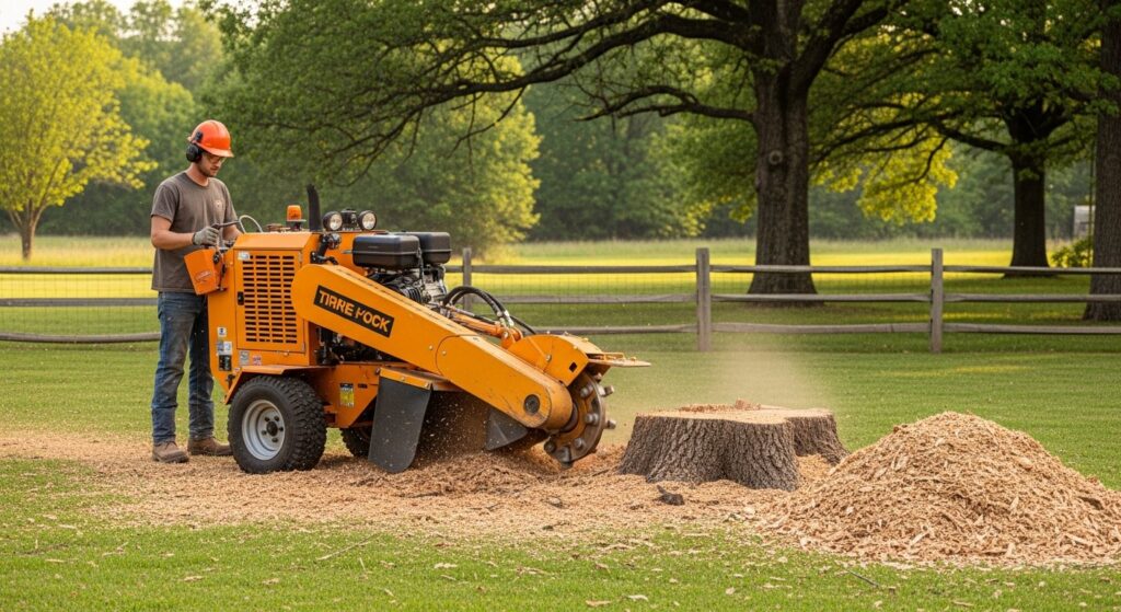 Benefits Professional Stump Grinding Batesville Property