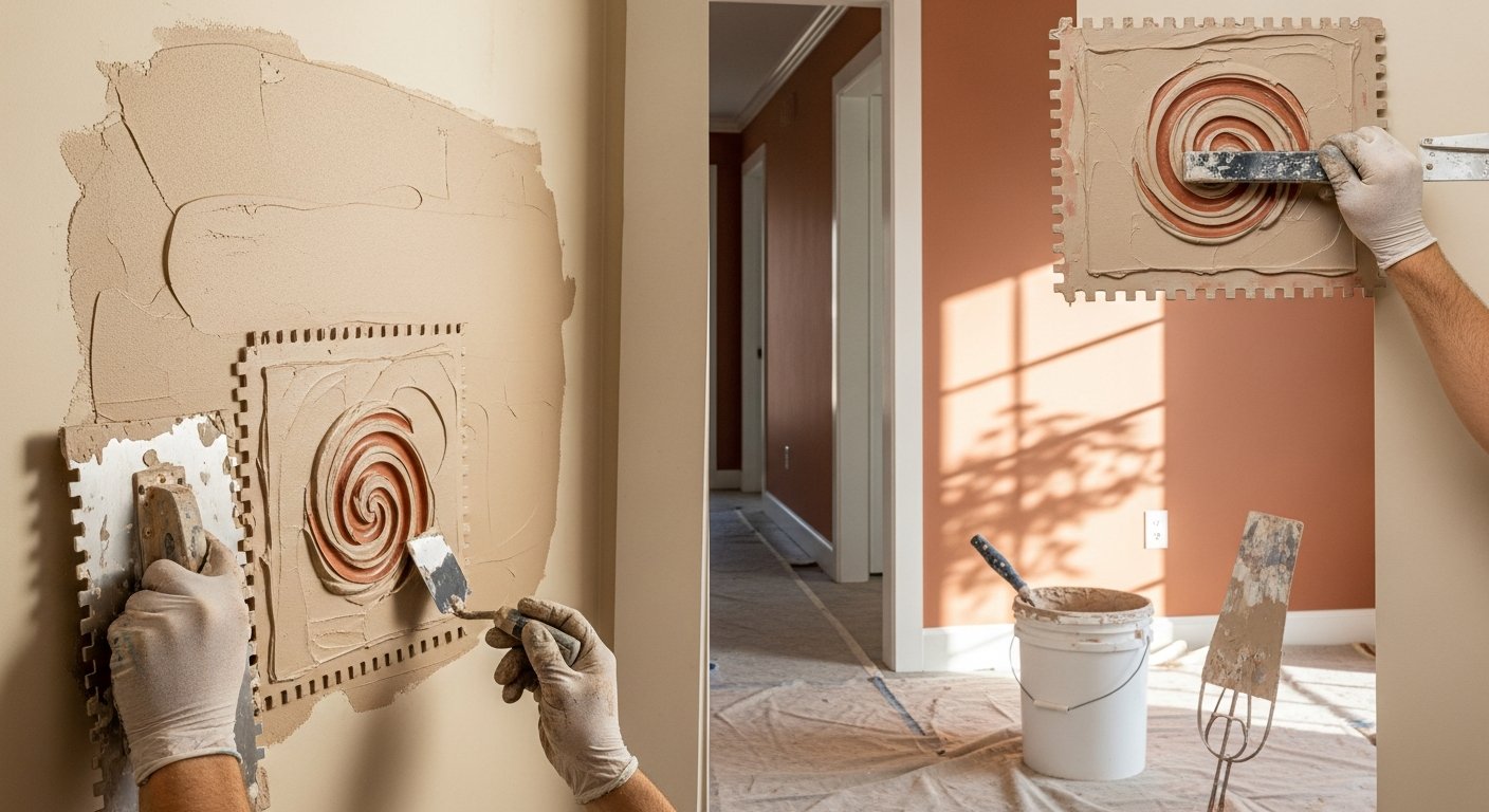 Textured Drywall Finishes Adding Character Batesville Home